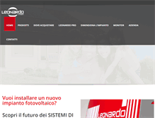 Tablet Screenshot of leonardosystem.com